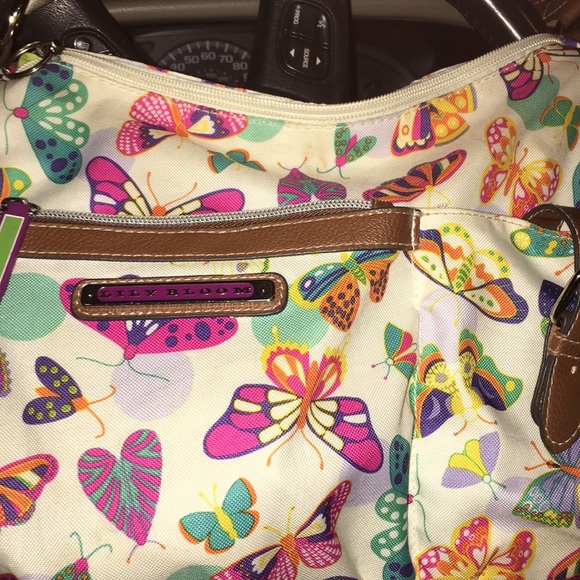 A Lilly bloom purse from belks - Picture 2 of 4